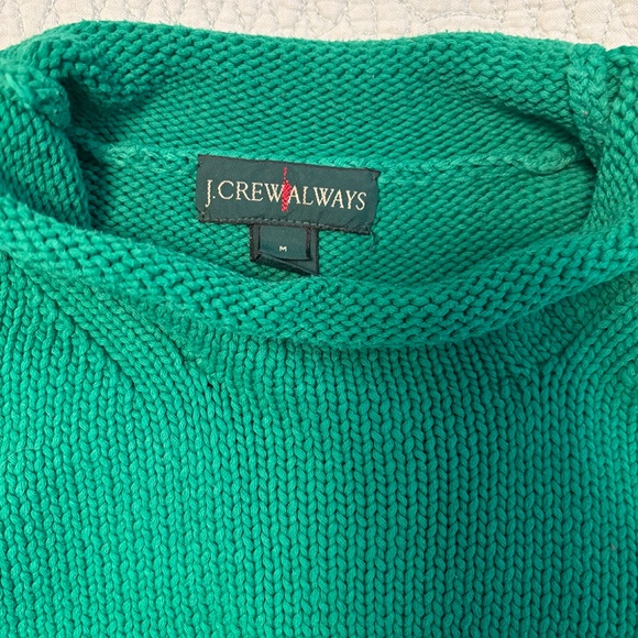 J.Crew Always Green Rollneck Sweater - Picture 2 of 2